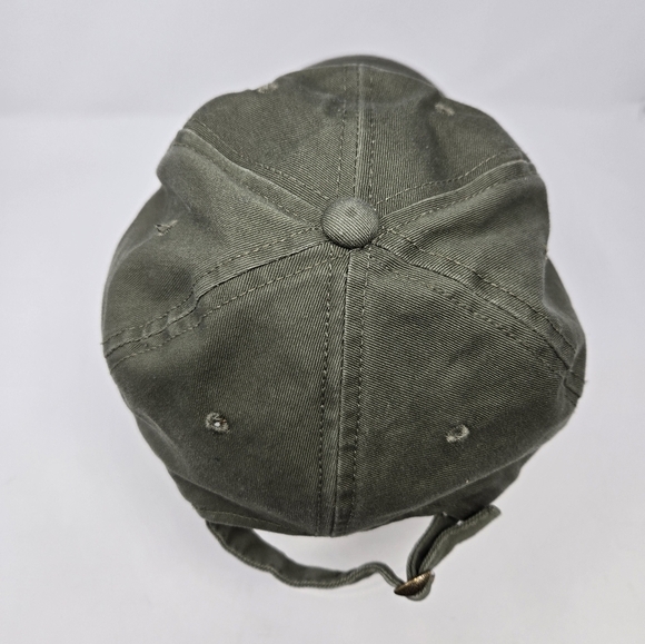 DUCKS UNLIMITED ARMY GREEN BASESBALL HAT CAP ACCESSORY UNISEX OS HUNTING OUTDOOR - Picture 6 of 13